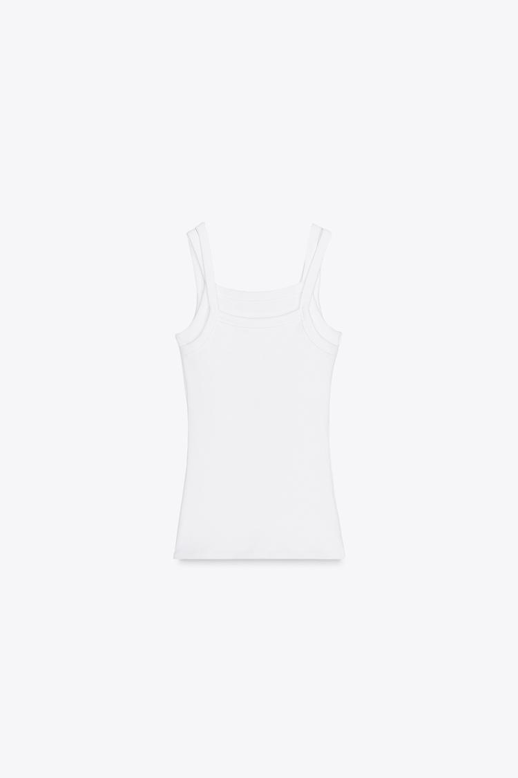 T-SHIRT DOUBLE BRETELLE