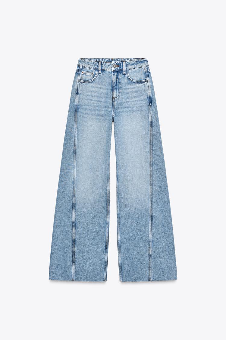 JEAN Z1975 WIDE LEG TAILLE NORMALE COUTURES LATÉRALES