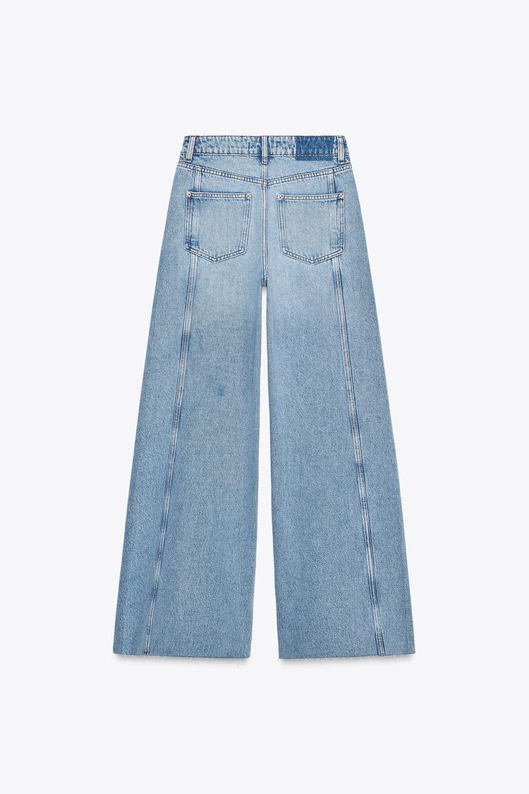 JEAN Z1975 WIDE LEG TAILLE NORMALE COUTURES LATÉRALES