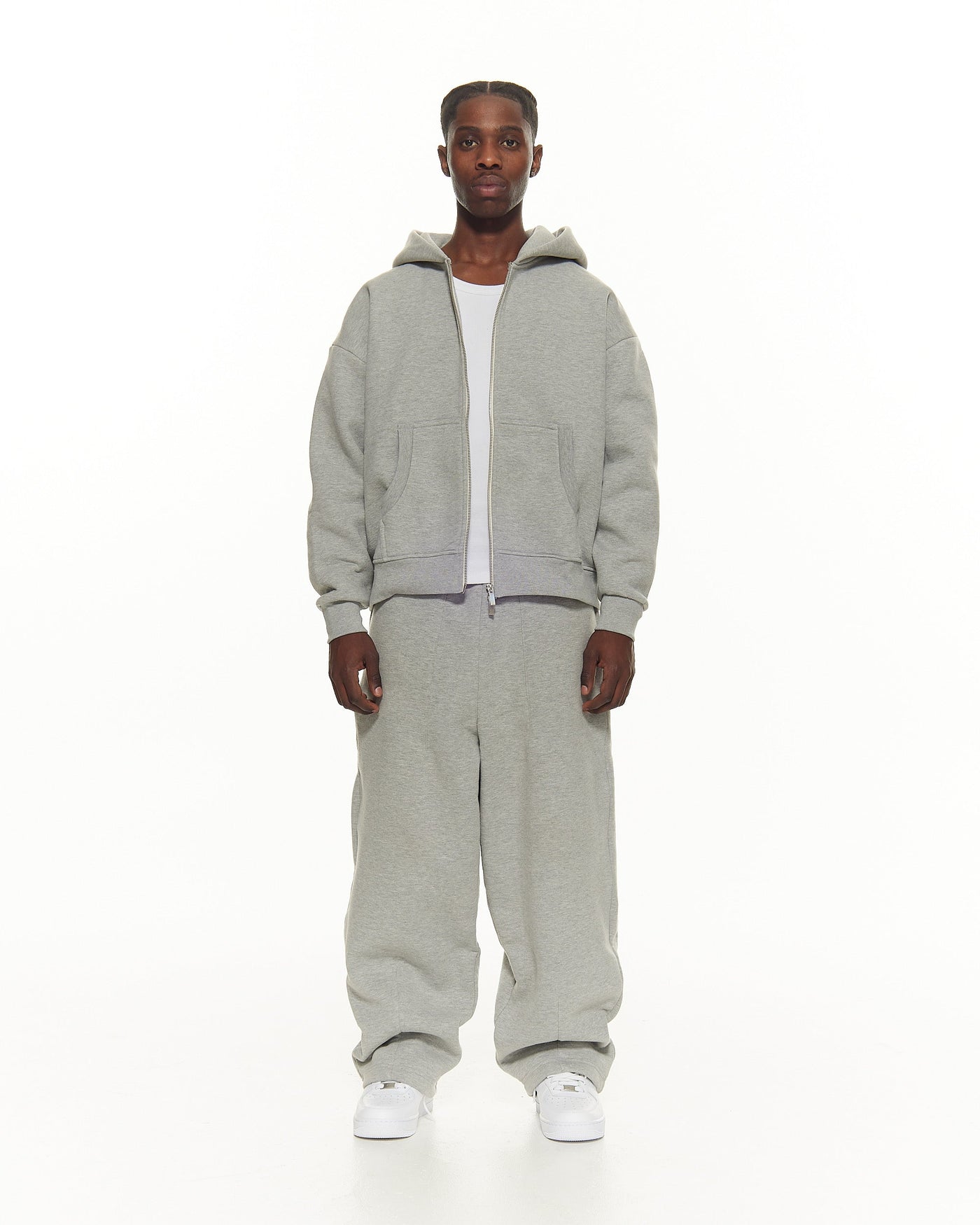 JOGGING CONFORT COUPE DROITE - GRIS