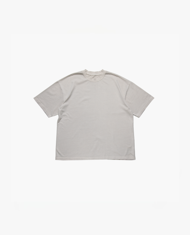 T-SHIRT SIGNATURE BLANK - GRIS PIERRE