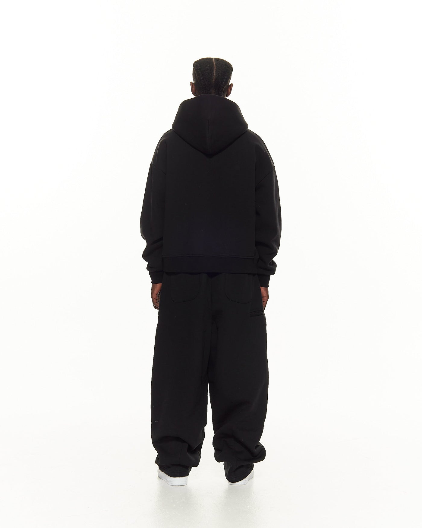 JOGGING CONFORT COUPE DROITE - NOIR