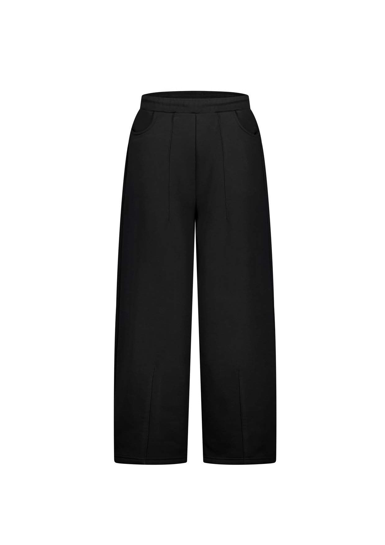 JOGGING CONFORT COUPE DROITE - NOIR