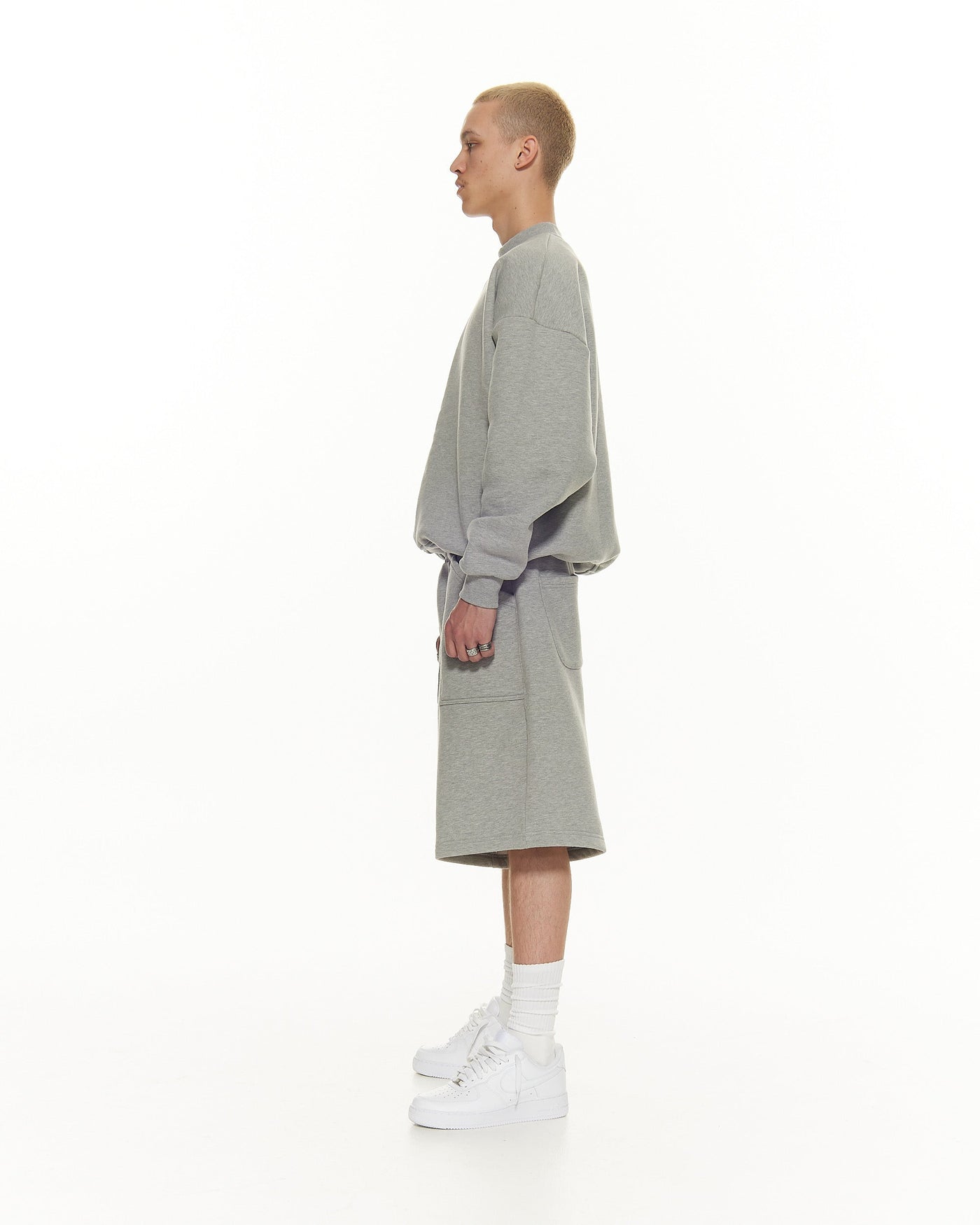 SHORT CONFORT - GRIS