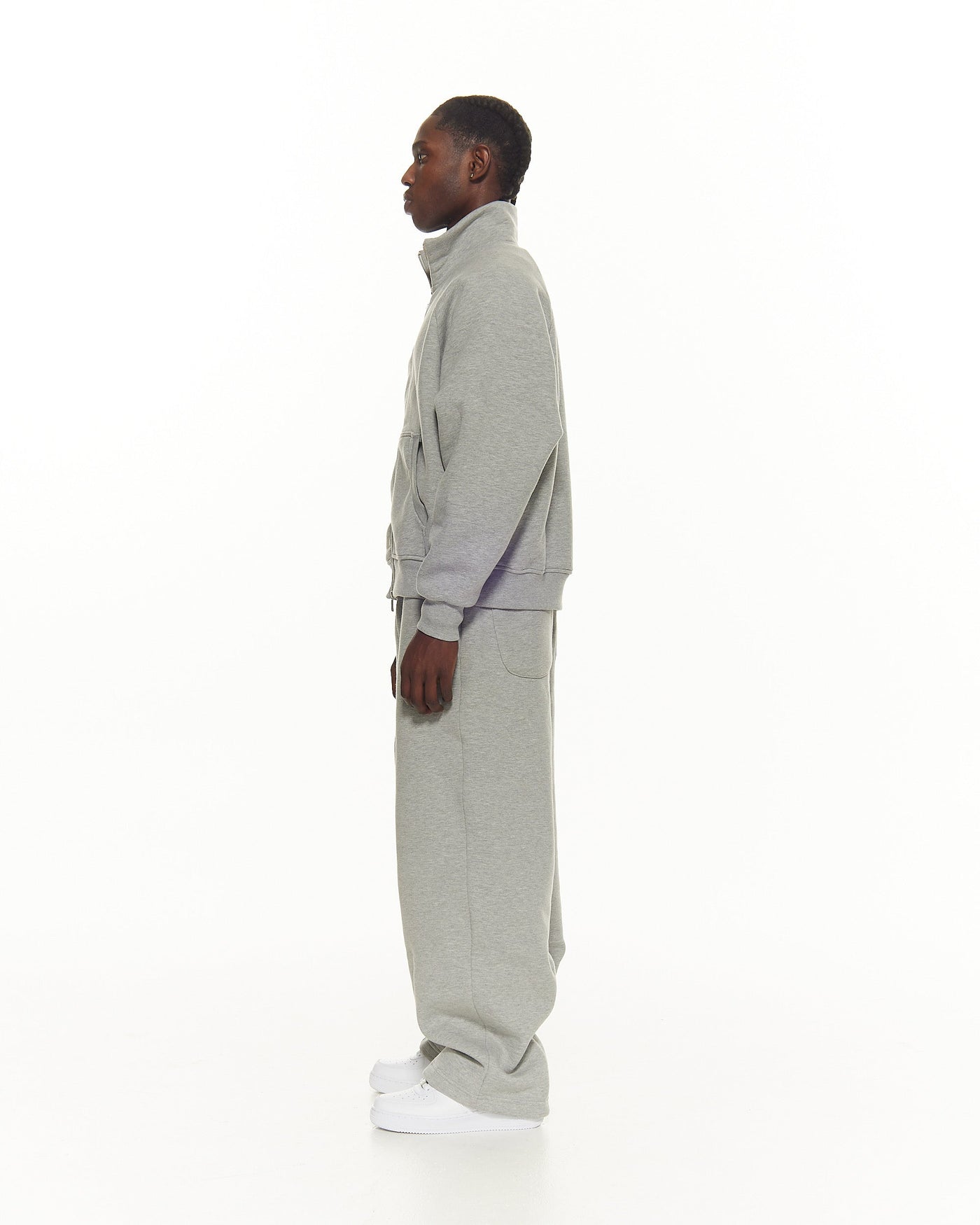 JOGGING CONFORT COUPE DROITE - GRIS