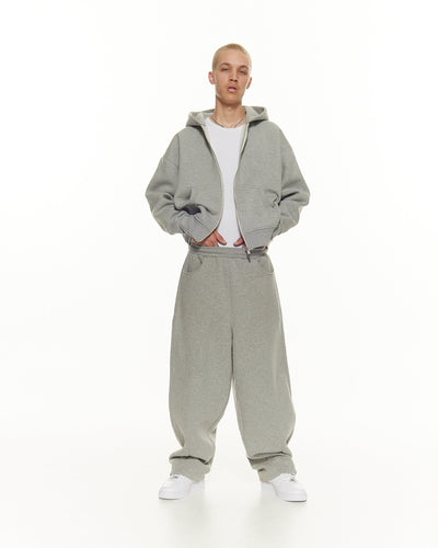 JOGGING CONFORT COUPE DROITE - GRIS