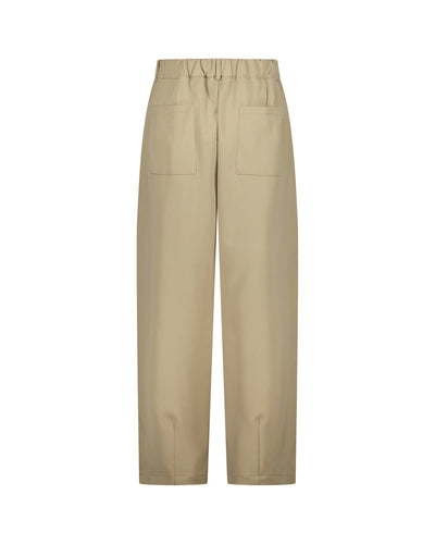 PANTALON À PINCES - SABLE