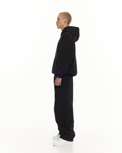 JOGGING CONFORT COUPE DROITE - NOIR
