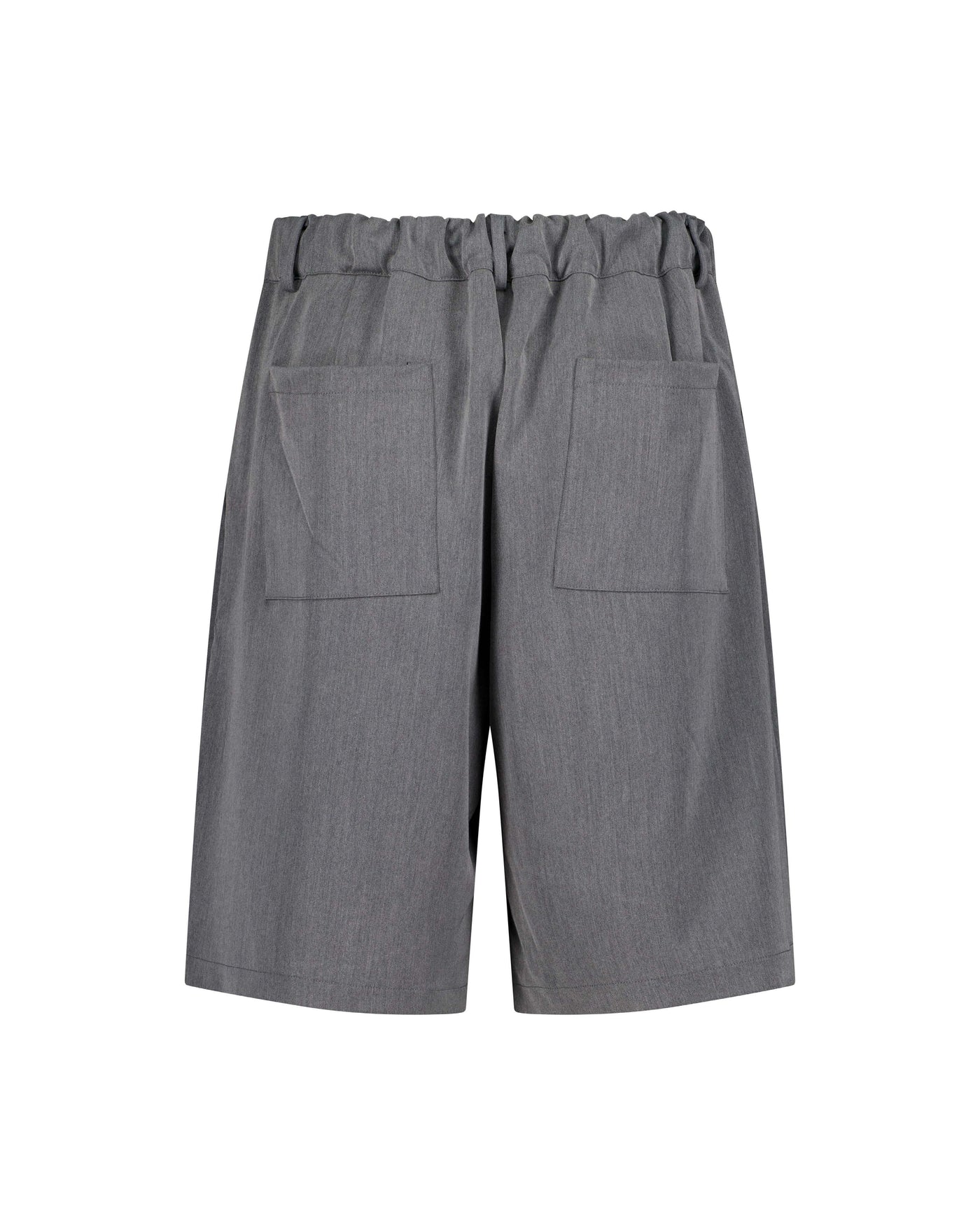 SHORT À PINCE - GRIS