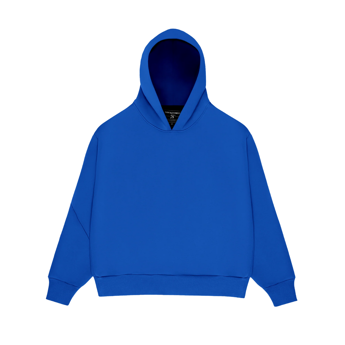 HOODIE MONOCHROME ÉCLAT BLEU