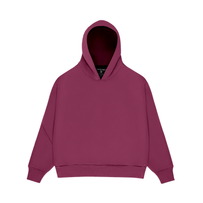 ENSEMBLE MONOCHROME VELOURS POURPRE