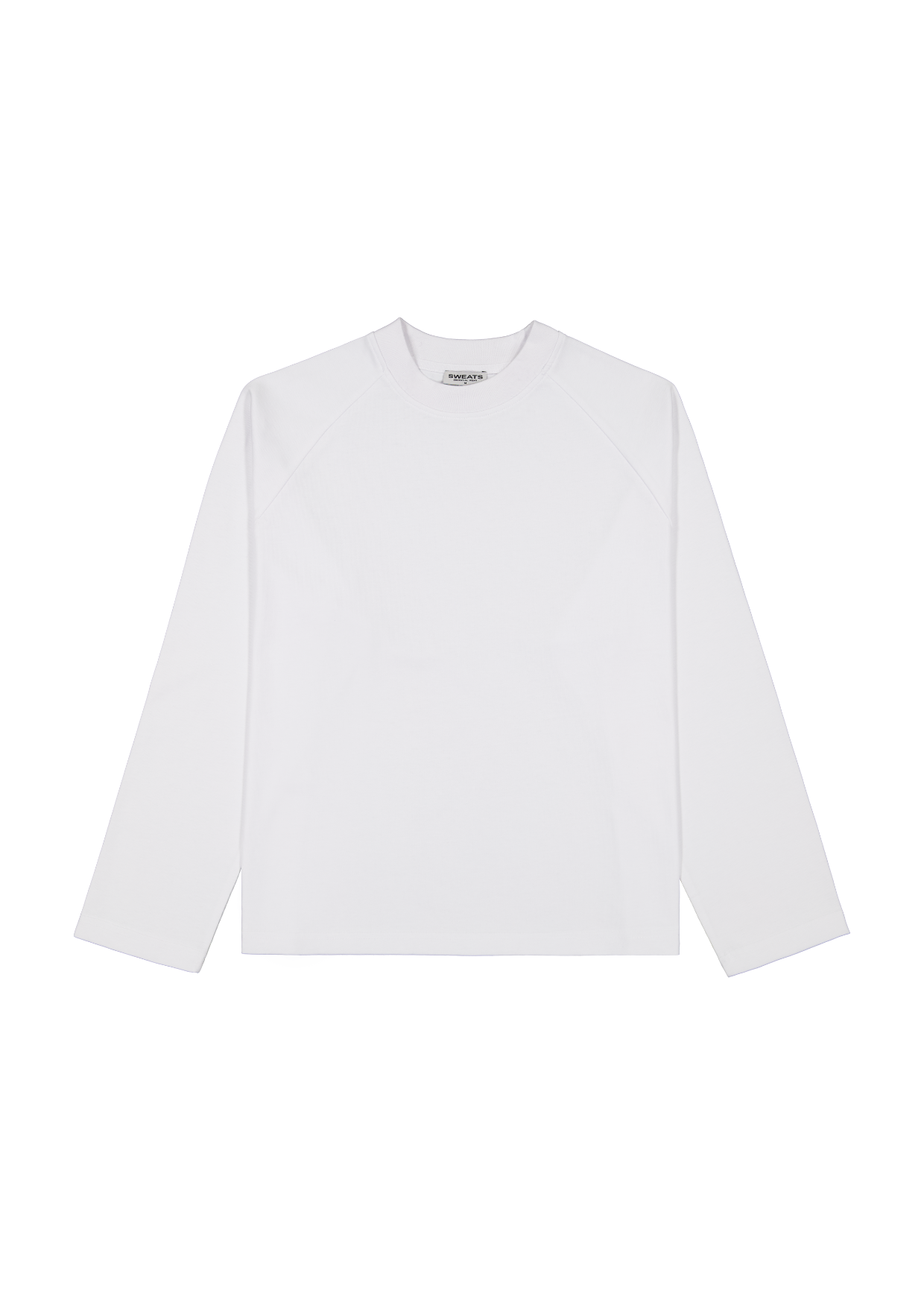 T-SHIRT MANCHES LONGUES - BLANC