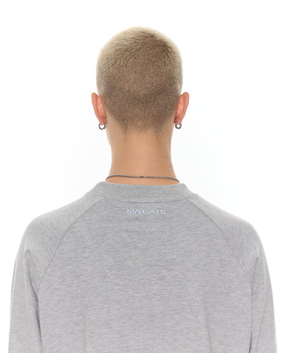 T-SHIRT MANCHES LONGUES - GRIS