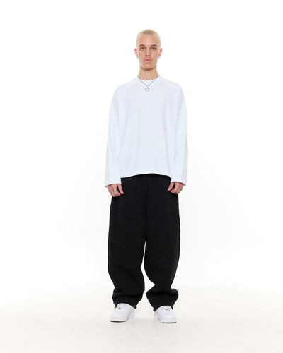 T-SHIRT MANCHES LONGUES - BLANC