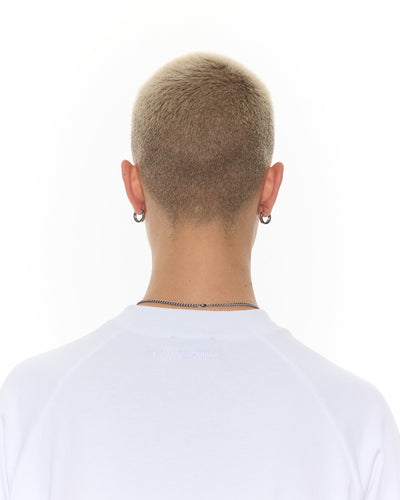 T-SHIRT MANCHES LONGUES - BLANC