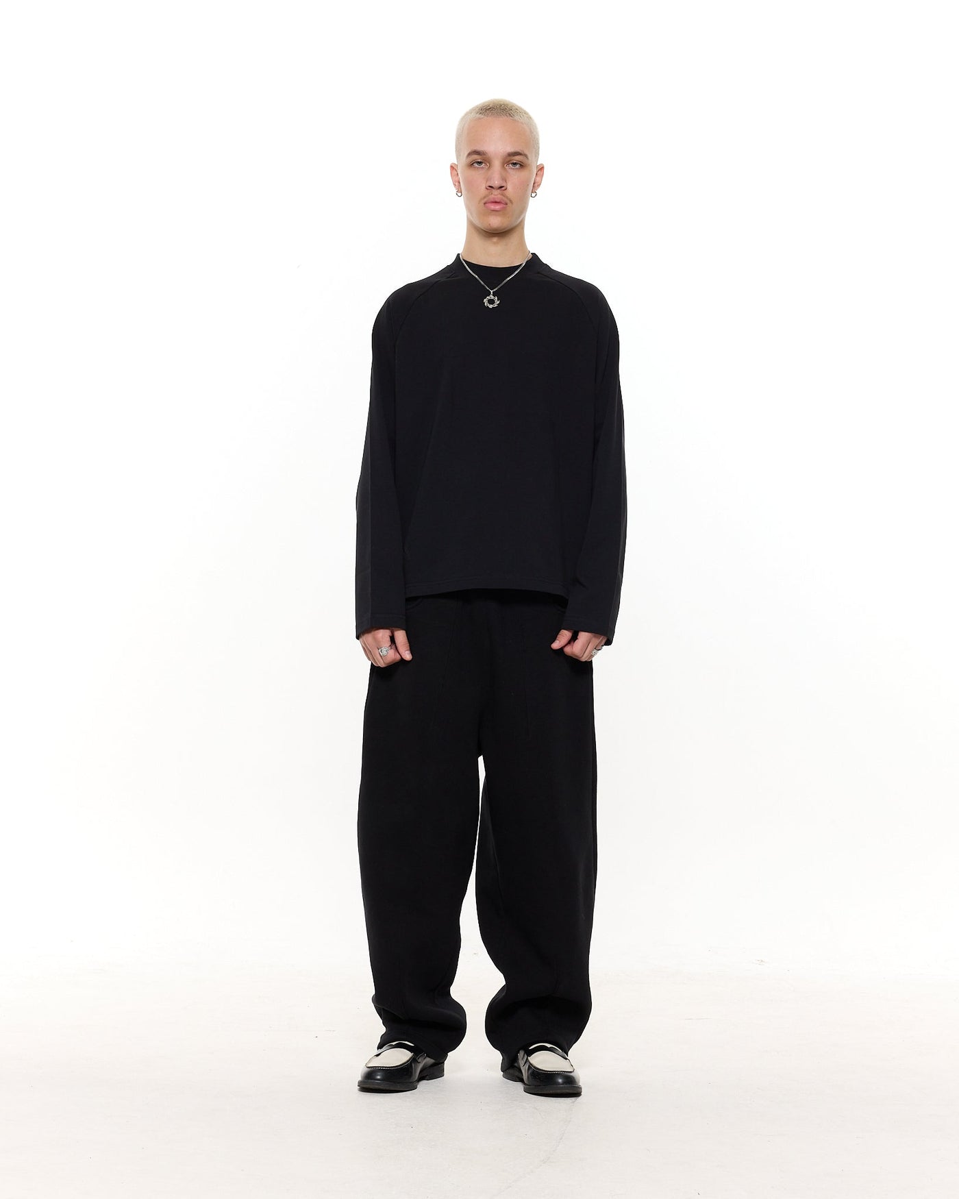 T-SHIRT MANCHES LONGUES - NOIR