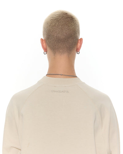 T-SHIRT MANCHES LONGUES - BEIGE