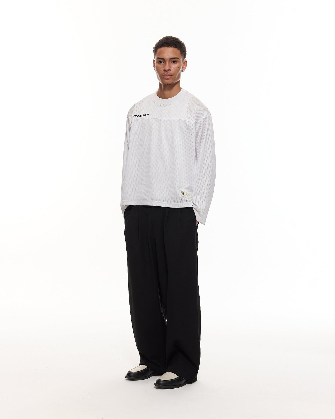 PANTALON À PINCES - NOIR