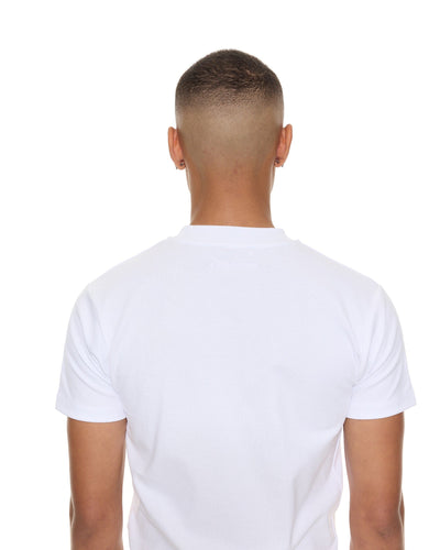 T-SHIRT AJUSTÉ - BLANC