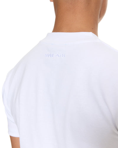 T-SHIRT AJUSTÉ - BLANC